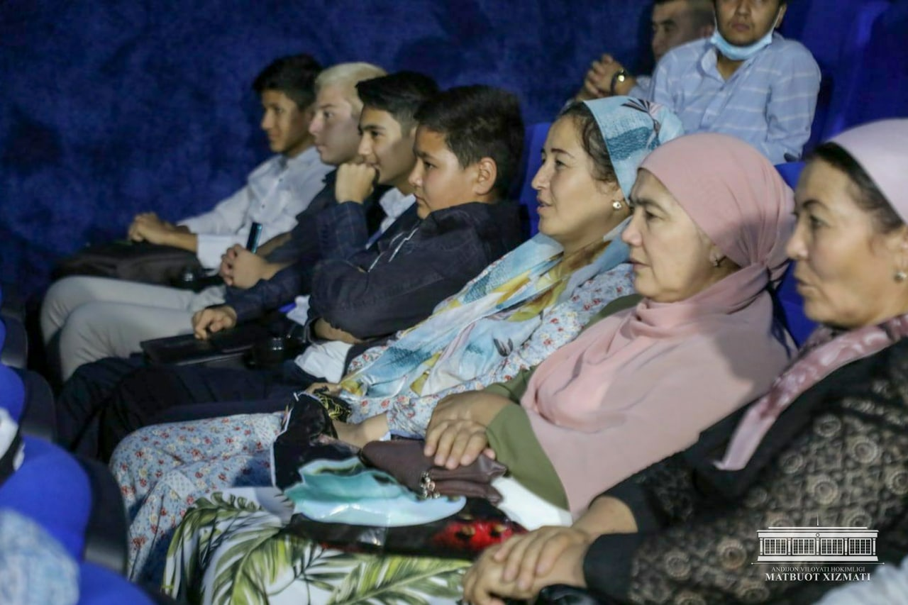 Foreign films are shown in Andijan