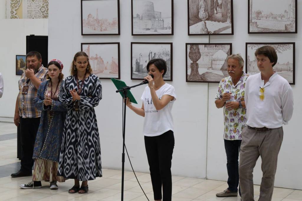 At the last film festival there was an exhibition “New Uzbekistan through the Lens of Cinema”