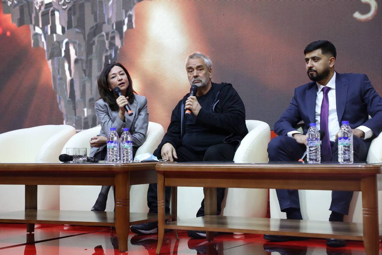 Guest of the Tashkent Film Festival Luc Besson: "I am glad to be here today"
