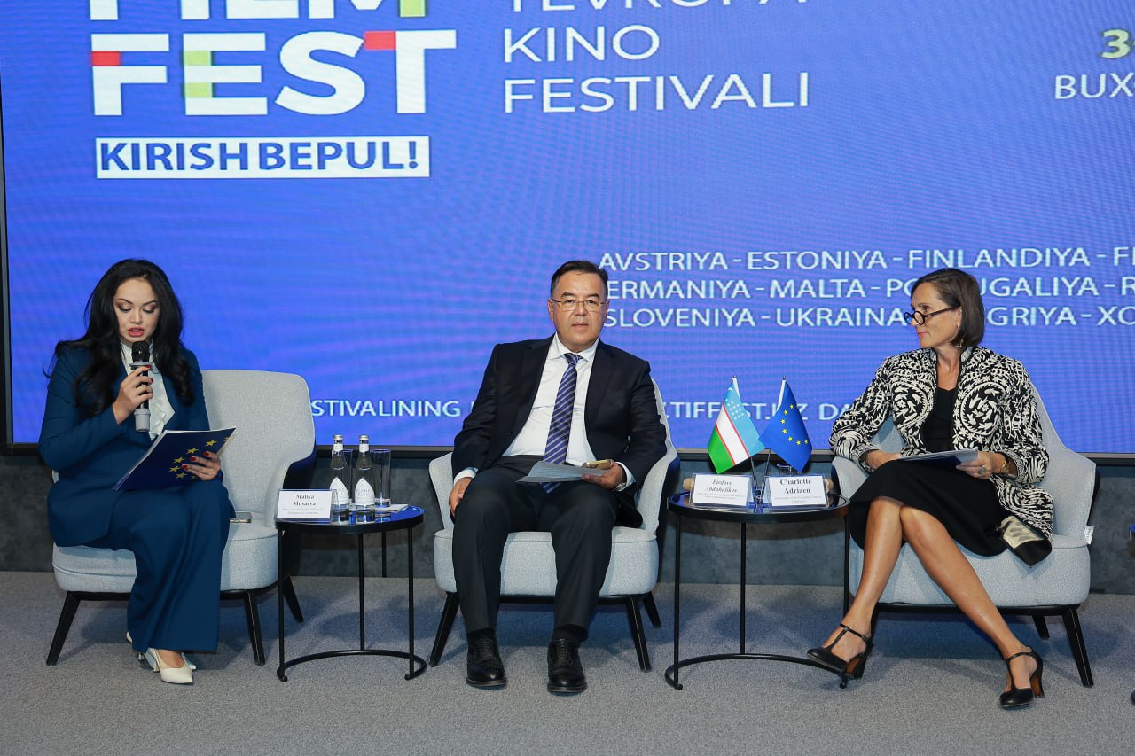 The opening ceremony of the eighth European Film Festival was held in Tashkent.