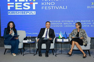 В Ташкенте состоялась церемония открытия восьмого Европейского кинофестиваля.